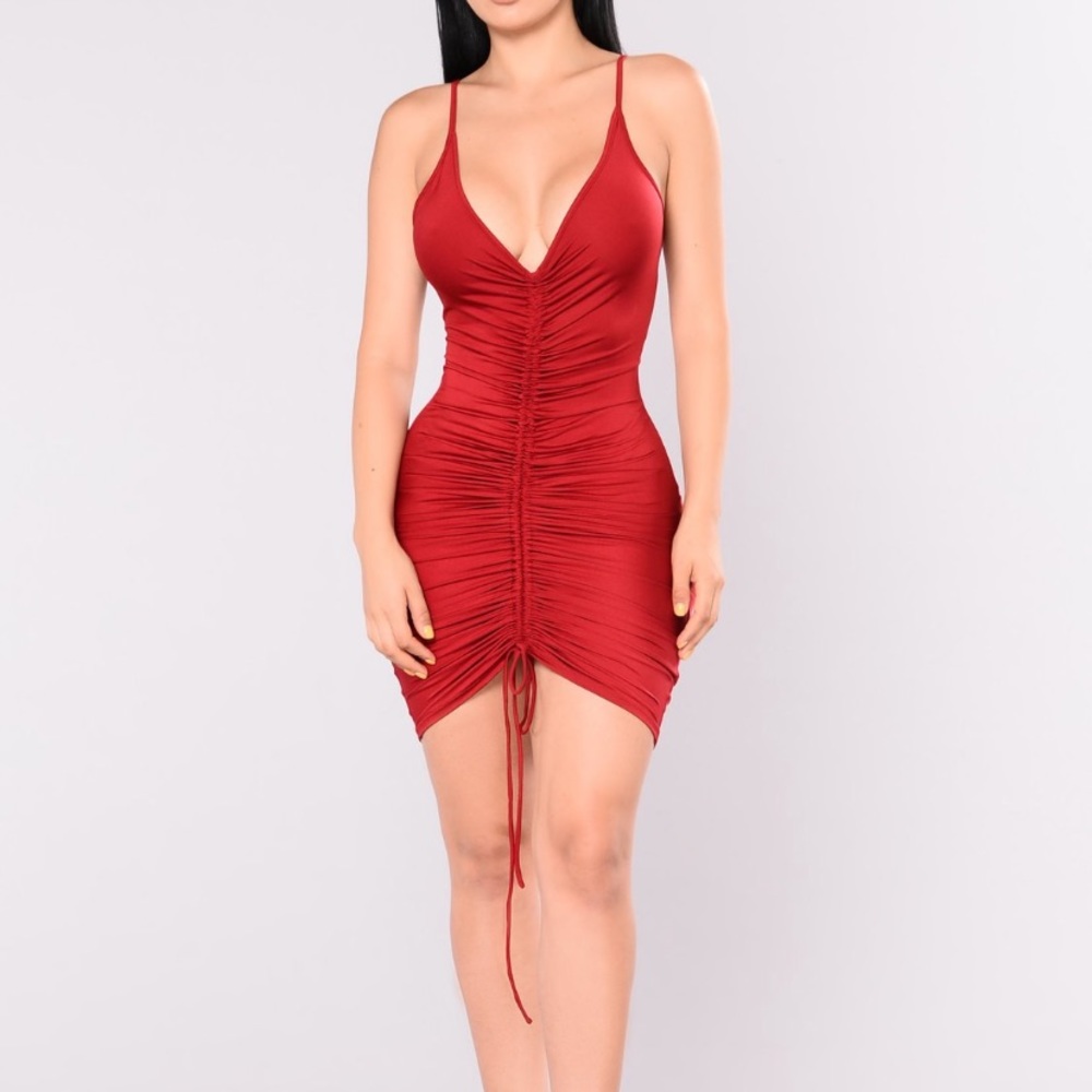 Fashion Nova Sexy Red Dress
